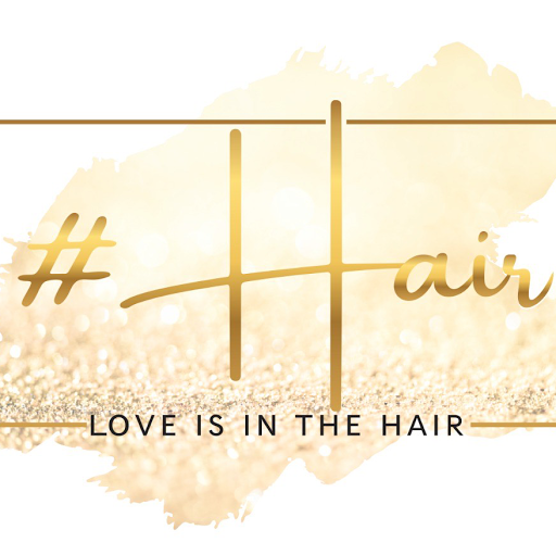 Hashtag Hair salon logo
