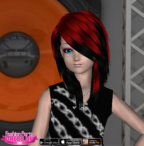 Fashion Party Dress Up Level 21 - Rocker/Punk Rock - Trixie - Snapshot