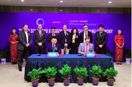 Phono Solar And Symbior Energy To Build 40mw Solar Project In Thailand