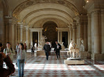 Hallway of Antiquities in the Louvre