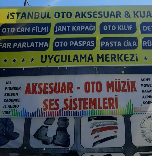 Istanbul oto aksesuar /oto teyp/oto müzik /oto basamak /oto cam Filmi/ oto kılıf /pasta cila / oto kuaför/Tuning logo