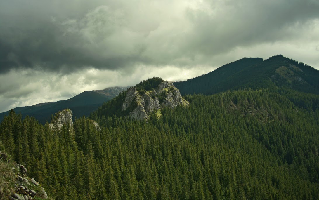 Janosikowa Skała i Biała Skała Janosikowa Skała i Biała Skała Tatry
