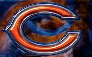 Chicago Bears 3D Logo Wallpaper