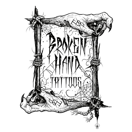 Broken Hand Tattoos logo