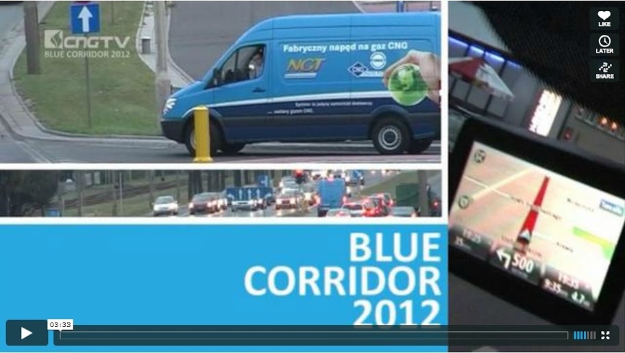 Zapowiedź filmowa startu polskich załóg w Rajdzie Blue Corridor 2012