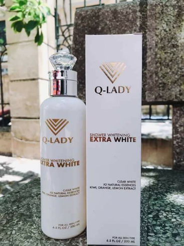 sữa tắm truyền trắng Q-lady Extra White Shower