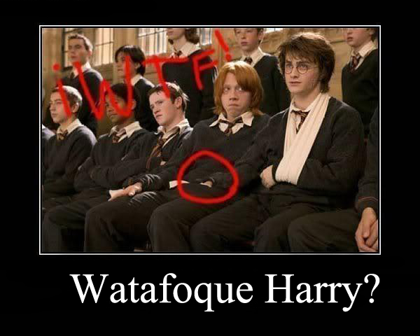 AUEAUEUE E O HARRY POTTER ATACA DENOVO! Wtf+harry