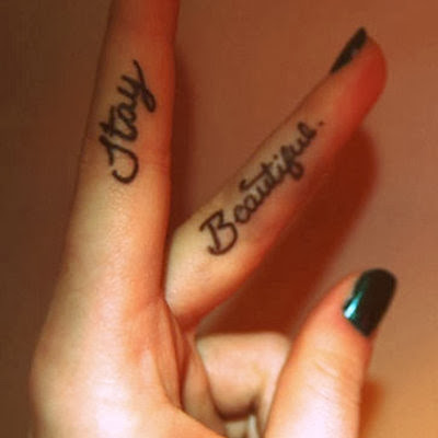 Tattoos for finger