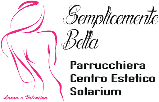 semplicemente bella parrucchiera centro estetico solarium logo