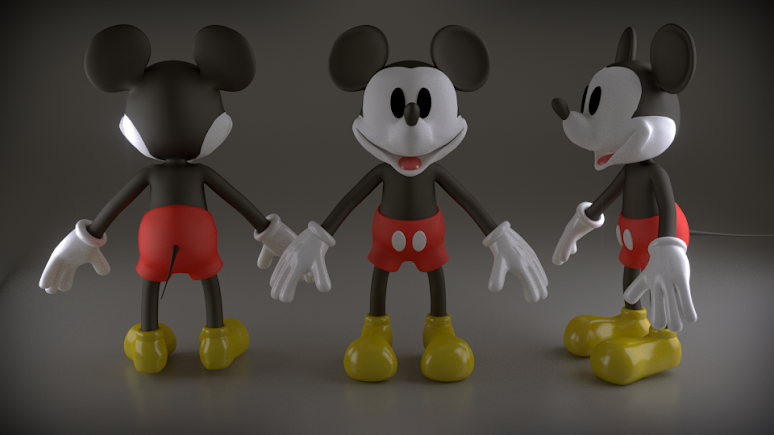 Mickey Mouse model - Works in Progress - Blender Artists Community