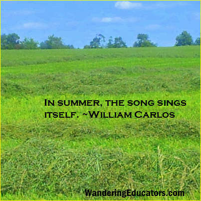 Summer - the song sings itself