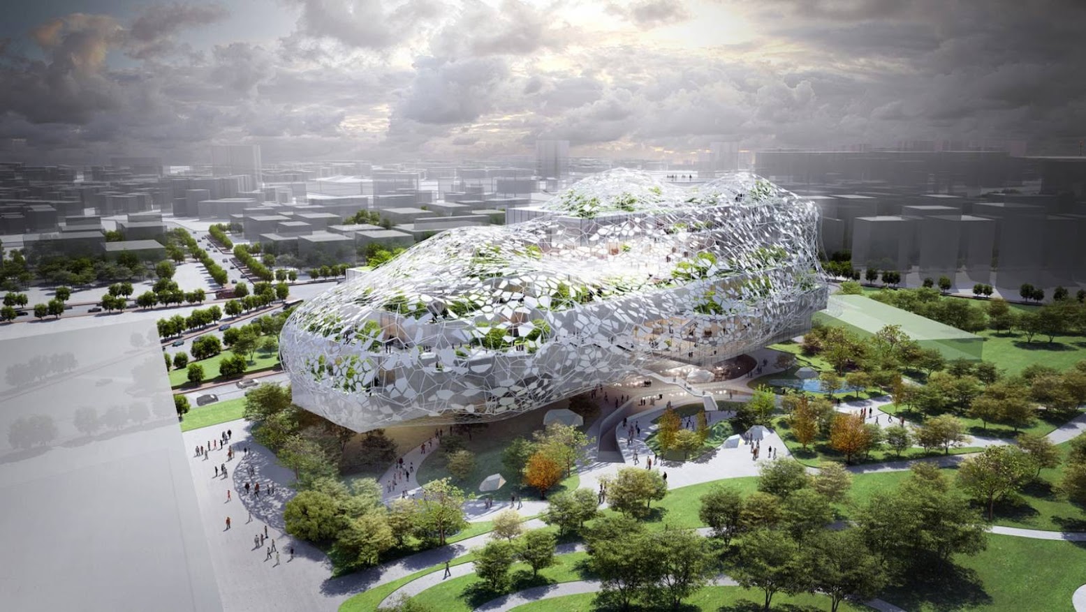Taichung, Taiwan: [TAICHUNG CITY CULTURAL CENTER COMPETITION ENTRY BY RMJM]