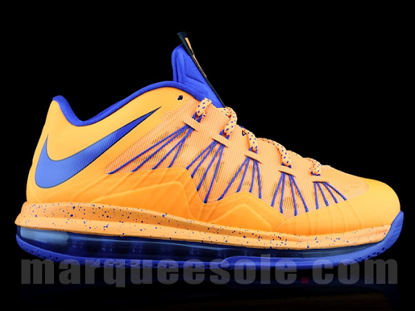 First Look at Nike LeBron X Low 8211 Cavs Hardwood Classic