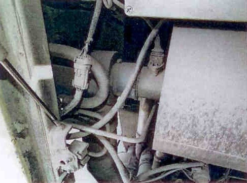 Jelcz 120 M CNG - duża ilość pyłu w komorze silnika
