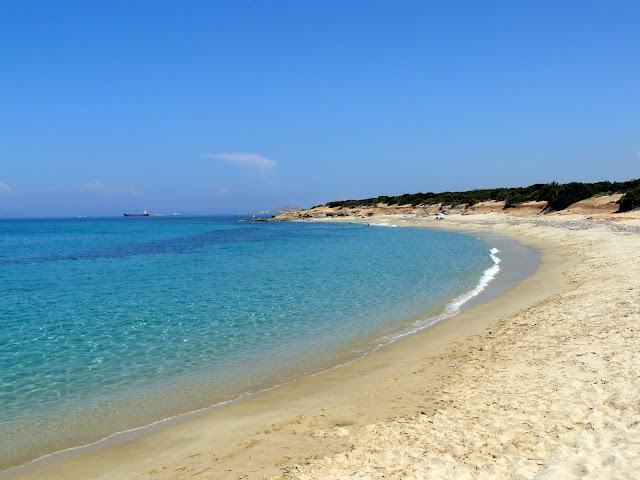 Naxos, spiaggia di Alyko 