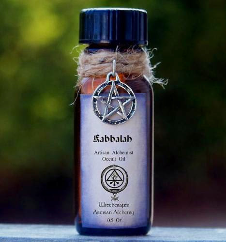 Kabbalah Artisan Alchemist Occult Oil For Solitary Kabbalistic Theurgic Rites Ceremonial Magick