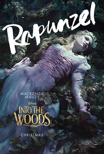 Into the Woods fun facts: Mackenzie Mauzy as Rapunzel in Disney Into the Woods