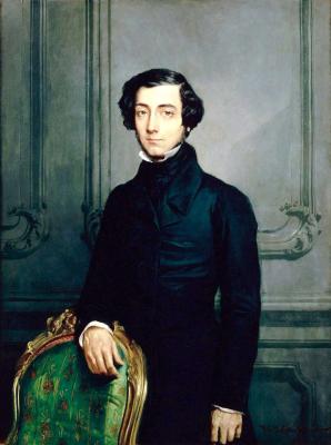 Alexis De Tocqueville (1805-1859) title=