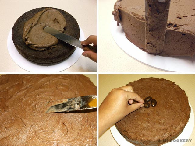 Chocolate Almond Liqueur Cake