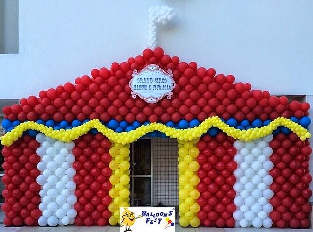 Balloons Fest decorações com balões em Salvador: Entradas de Festas em  balões