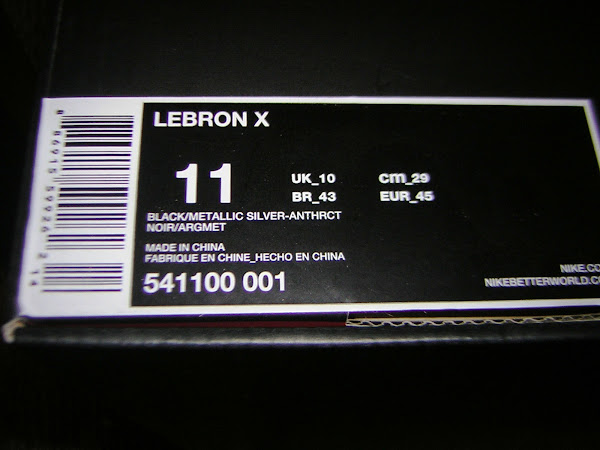 Another Look at Nike LeBron X Carbon aka 8220Black Diamond8221