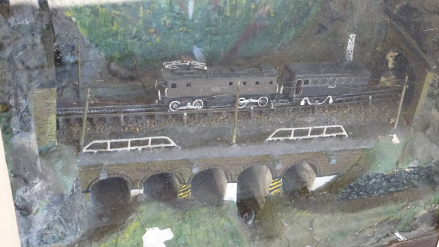 Rack railway diorama