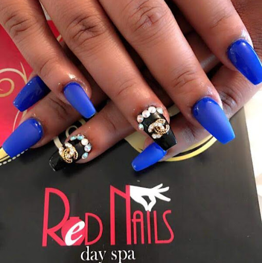 Red Nails Day Spa logo