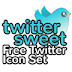 Twitter Sweet - 26 Free Twitter Icons