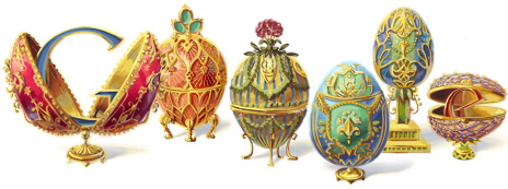 Google Doodle Peter Carl Fabergé