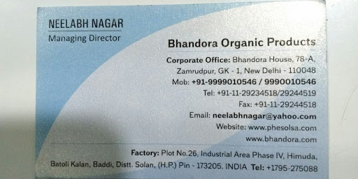 BHANDORA HOUSE, Bhandora House, 78-A, 1, Zamrudpur, Greater Kailash, New Delhi, Delhi 110048, India, Oil_Refinery, state DL