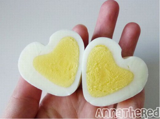 كيف تصنع بيضة على شكل قلب -فنون-منتهى