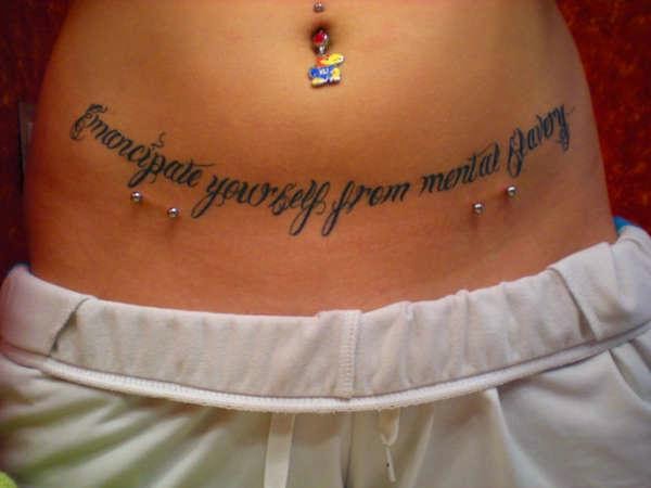 stomach tattoos to cover tummy tuck scar
