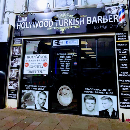 Holywood Turkish Barber logo