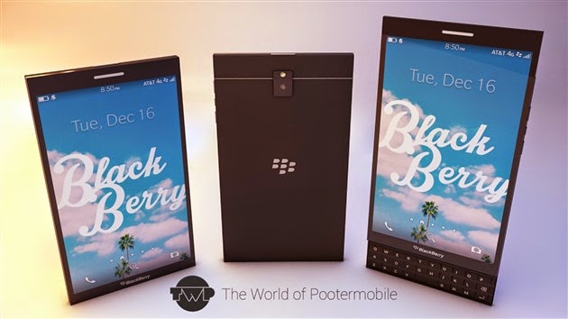 Ngắm BlackBerry Passport phiên bản 'trượt cảm ứng' đẹp lung linh