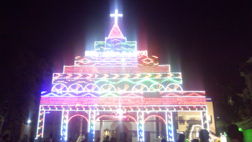 Holy Trinity Cathedral, Trichy Rd, Palaniappa Nagar, Sowripalayam Pirivu, Ramanathapuram, Coimbatore, Tamil Nadu 641045, India, Cathedral, state TN