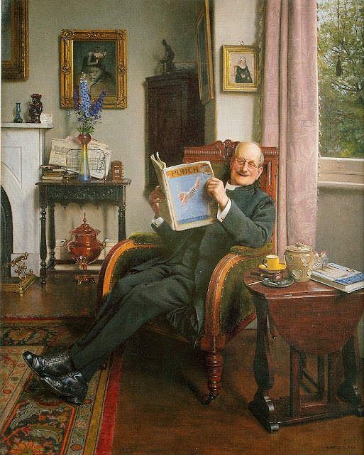 Charles Spencelayh - Laughing-Parson