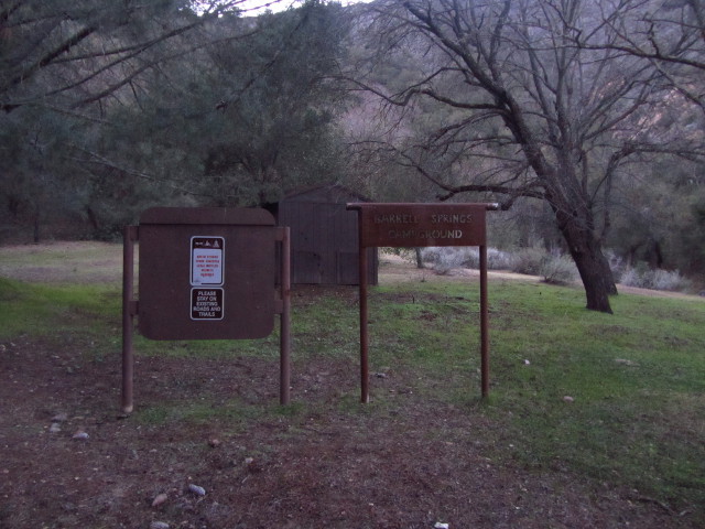 Barrel Springs Campground