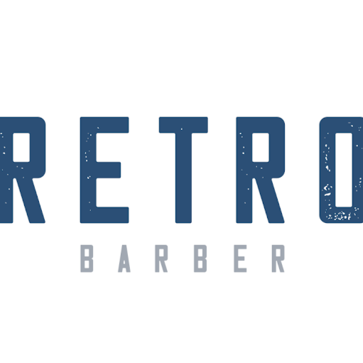 Retro Barber (a Hackett Barber Shop ) logo
