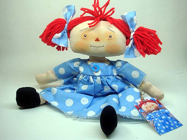 AnniePrimDolls: Raggedy Ann Dolls by Annieprimdolls item no A20121025