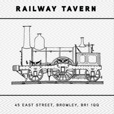 The Railway Tavern, Bromley logo
