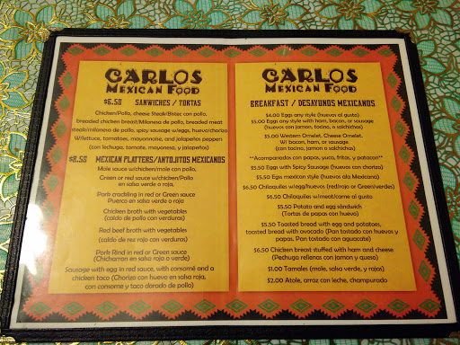 Mexican Restaurant «Carlos Mexican Food», reviews and photos, 71A Newark Pompton Turnpike, Little Falls, NJ 07424, USA