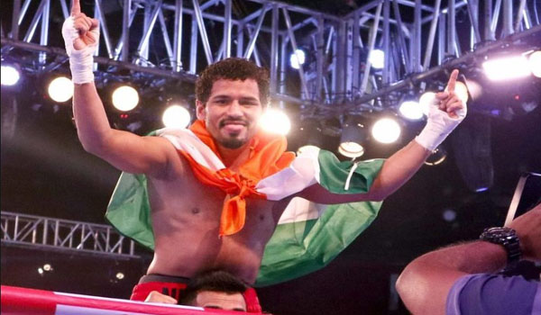 The WBC Asia Boxer of the Year is Neeraj Goyat, India