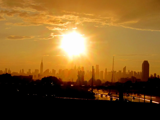 NYC at sunset