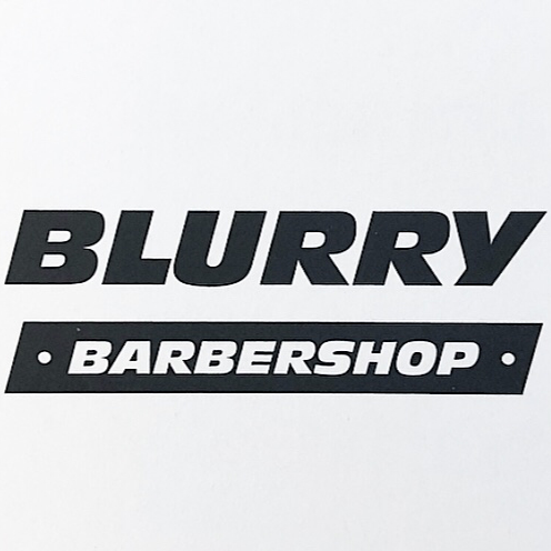 Blurry Barbershop logo