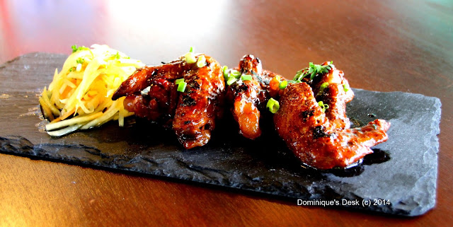 Juicy Charcoal Grilled Cola-marinated Chicken Wings (6pcs) $14