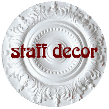 Staff-Decor Gips Stuckelemente