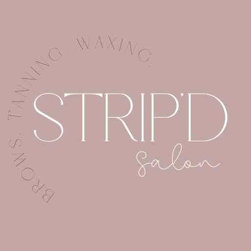 Strip'd Salon logo