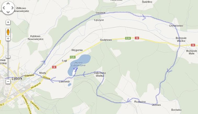 Trasa - mapka 26.05.2012