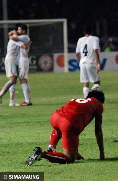 Persib Bandung foto indonesia vs bahrain kalah