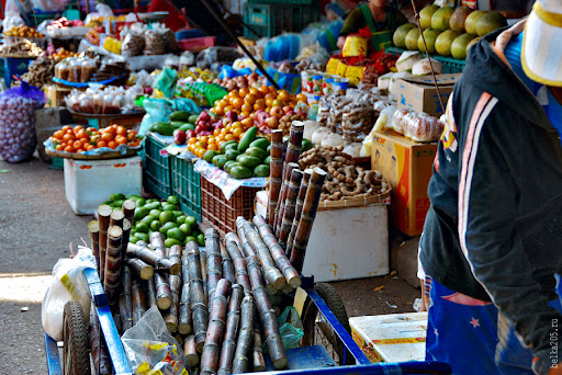 Dao Ruang market, Laos, Pakse
